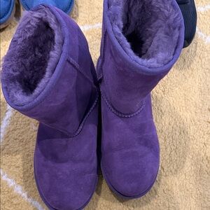 UGG Purple Suede Footwear